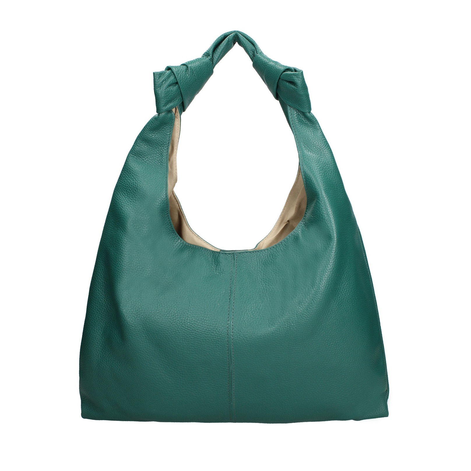 Borsa a spalla da donna Made in Italy - Modello Iduna Lux - 100% pelle - 41.0 x 28.0 x 3.0 cm