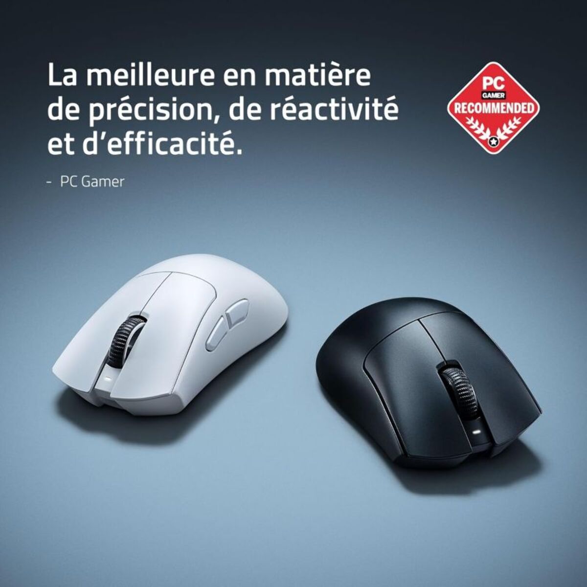 Souris Gamer Sans Fil RAZER DEATHADDER V4 PRO BLANC