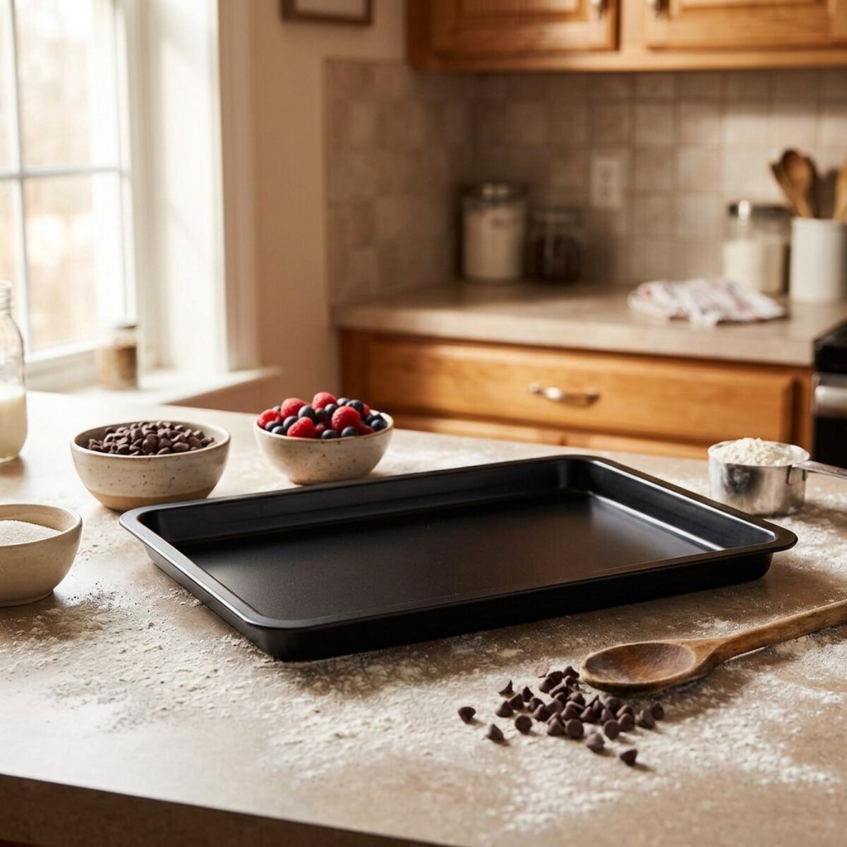 Plaque de cuisson avec couvercle 42 x 29 cm Dr. Oetker Bake and Go