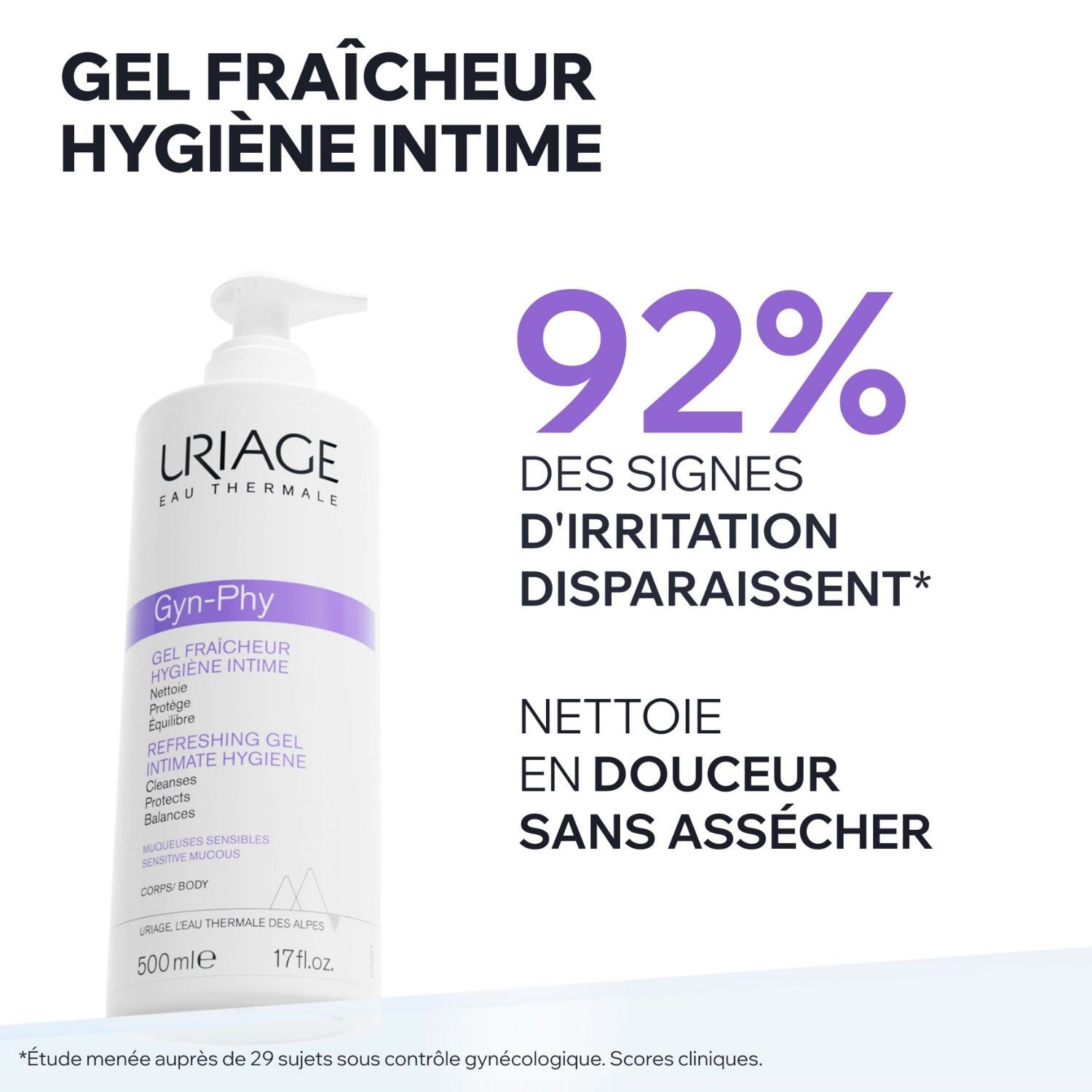 Gyn-Phy - Gel Fraîcheur - Hygiène Intime