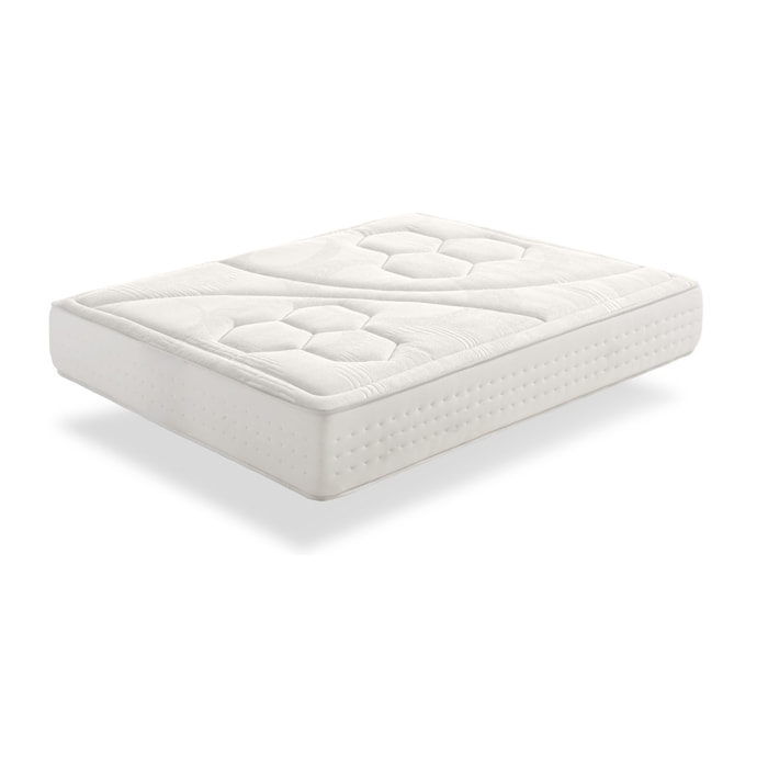 Matelas Mousse à memoire de forme Quantum Haute Densité, 30 cm, 1 place - Moonia