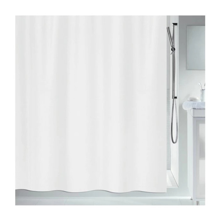 Rideau de douche Polyester PRIMO 120x200cm Blanc Spirella