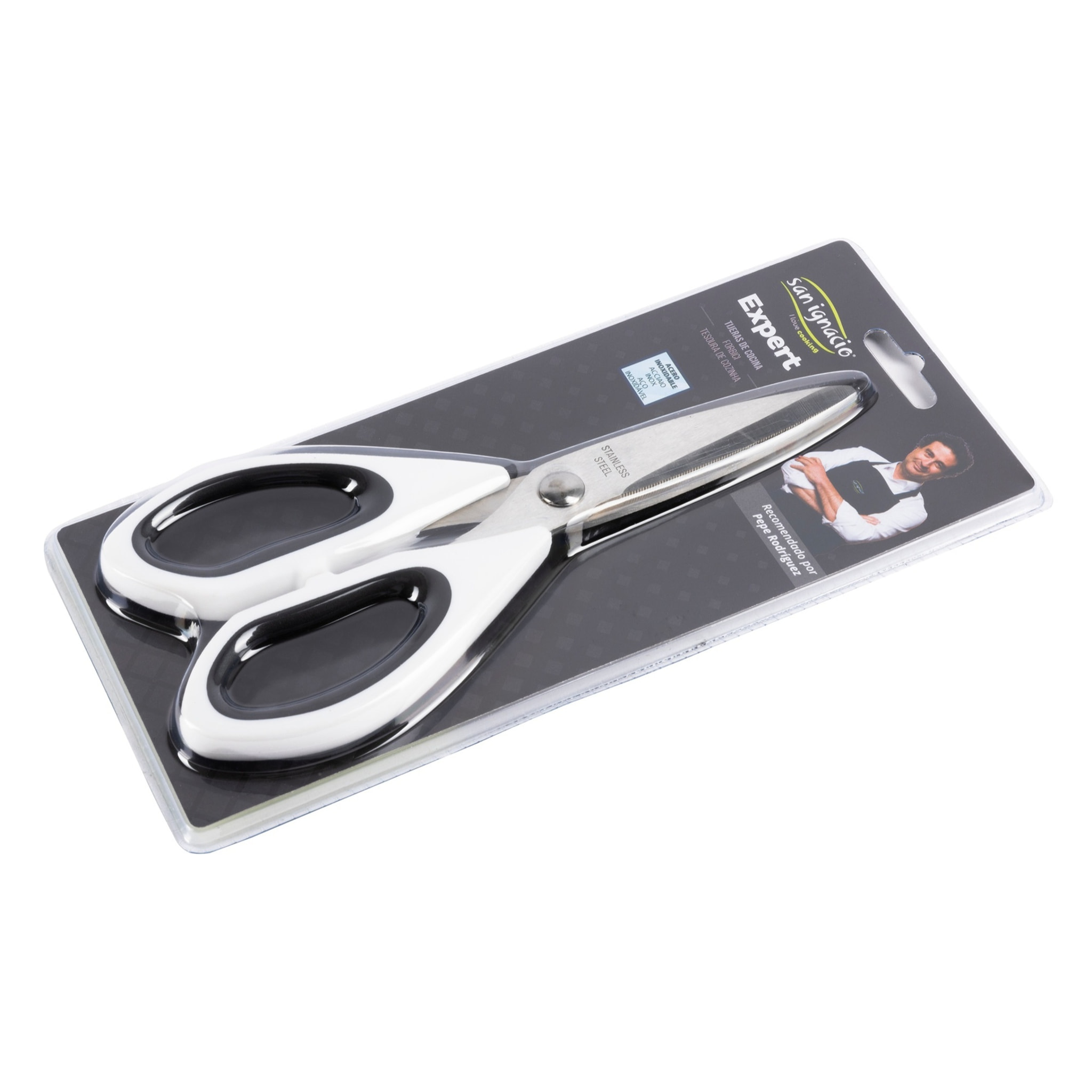 Tijeras de cocina 22.5cm acero inox expert