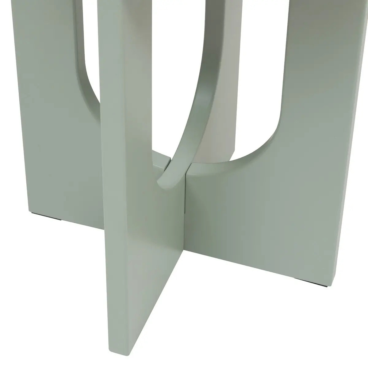 Table d’appoint "Bloom" vert de gris 50,540x40cm