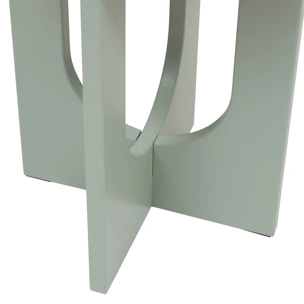 Table d’appoint "Bloom" vert de gris 50,540x40cm