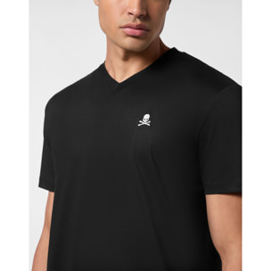 PHILIPP PLEIN T-Shirt V-Neck Ss SKULL