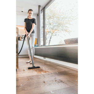 Aspirateur eau et poussière Karcher WD 2 Plus V-12/4/18 - Puissance 1000W- Capacité 12L- Cuve plastique- Flexible 4m