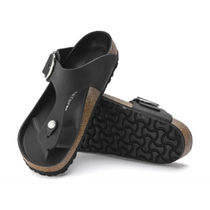 Ciabatte Birkenstock Gizeh Big Buckle Leoi Black Hex Nero