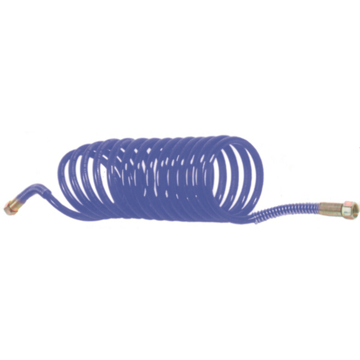 Tuyau polyurethane spiralé SAM 6 m - Tuyau de 8 x 12 mm - Raccord mâle 1/4' - 19015-100