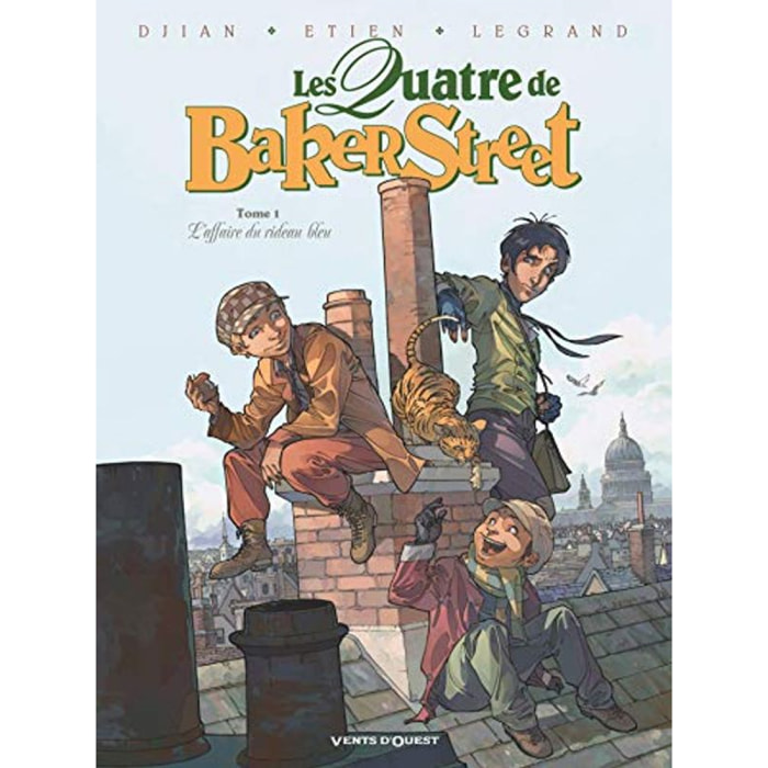 Legrand, Olivier | Les Quatre de Baker Street - Tome 01: L'Affaire du rideau bleu | Livre d'occasion