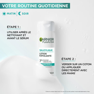 Garnier PureActive Salicylique Lotion Exfoliante 120mL