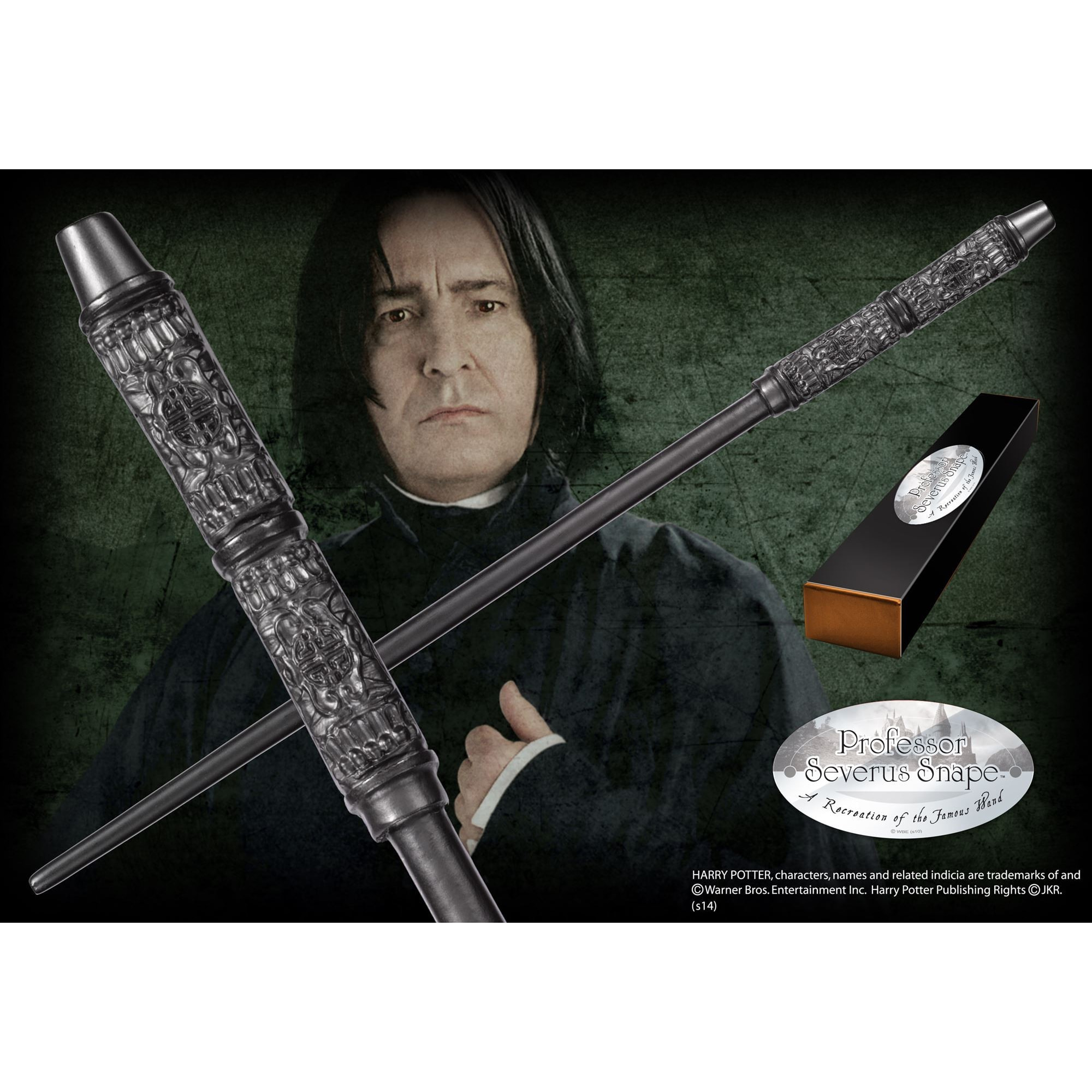 Harry Potter Bacchetta Magica Character Severus Piton Noble Collection