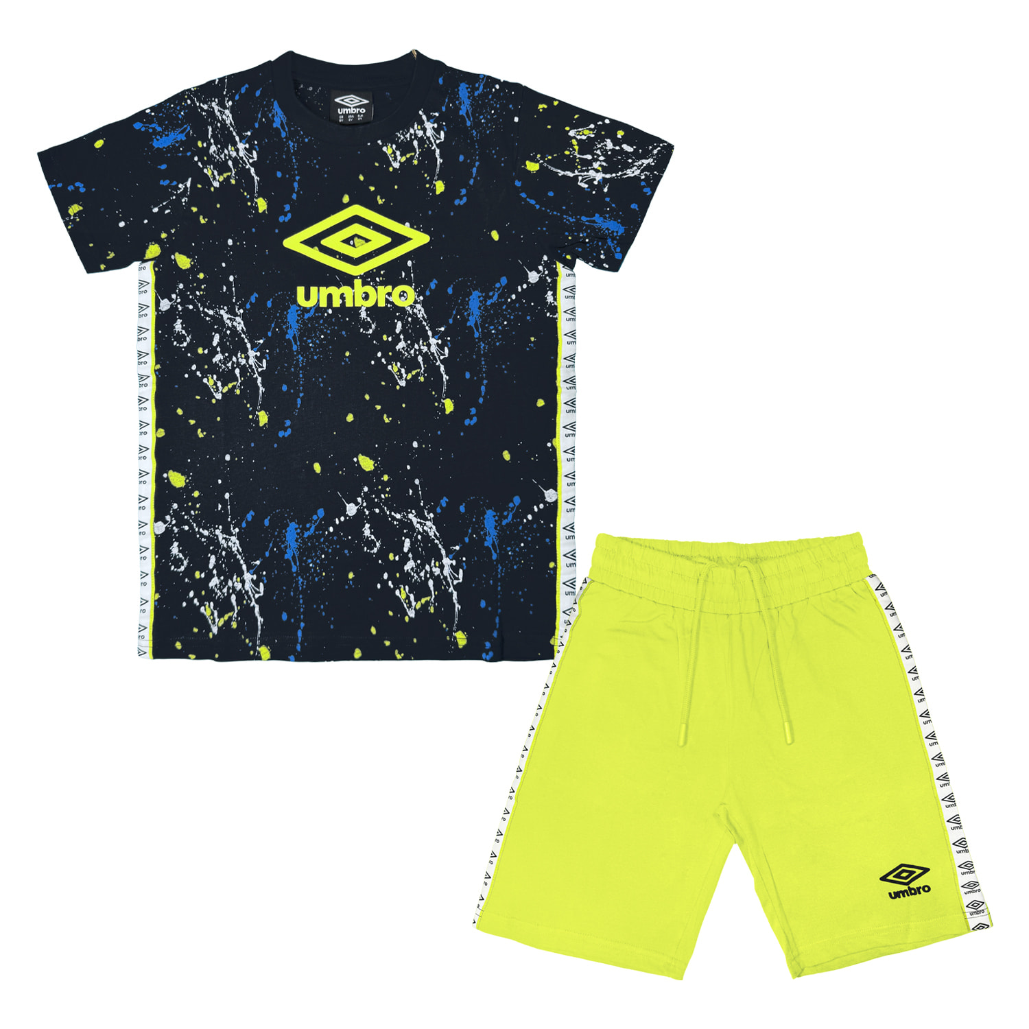 Completo Corto Ragazzo UMBRO Cotone 8 / 16 Anni