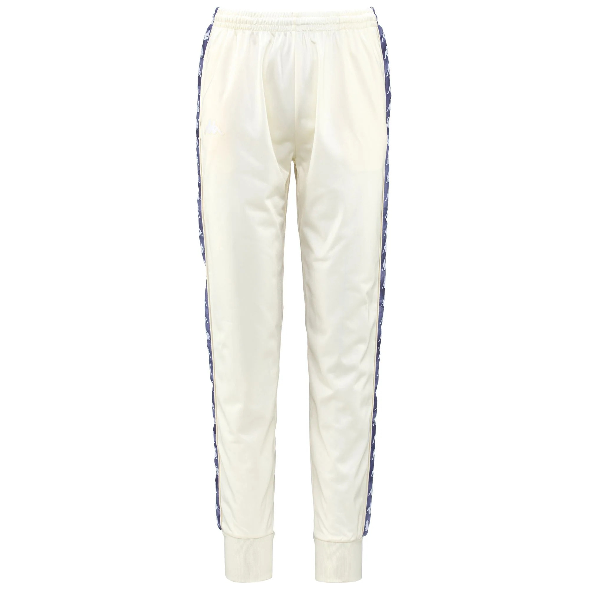 Kappa - Pantaloni Donna Bianco - 222 BANDA WRASTORIA GRAPHIKTAPE
