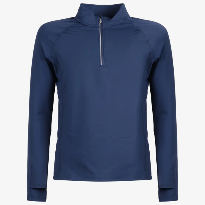 Felpa Esercito sport a maniche lunghe blu donna