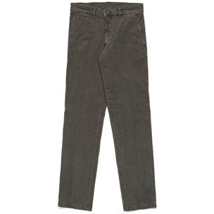 Pantaloni Robe di Kappa Uomo Grigio WERNER PEACHED GABARDINE