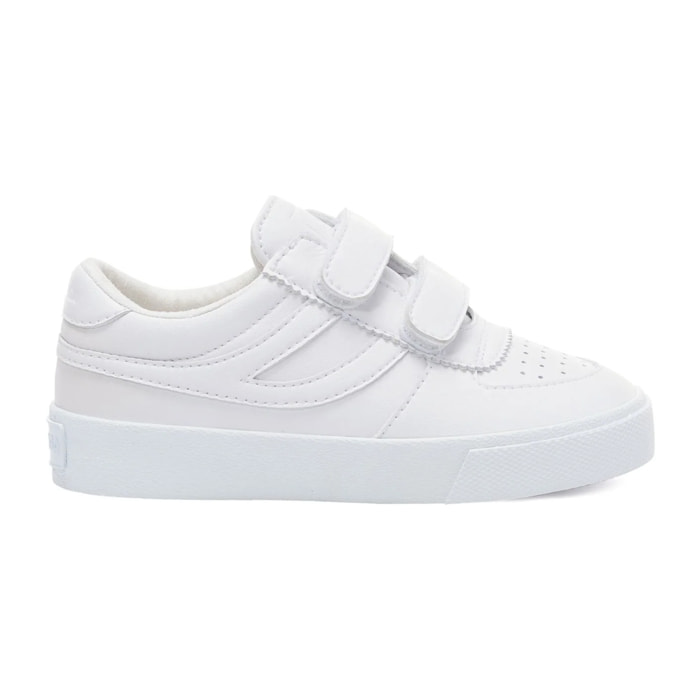 Sneakers Superga Bambino/a Bianco 2846 Kids Seattle Straps Vegan Material