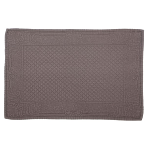 Set de table matelassé - Taupe