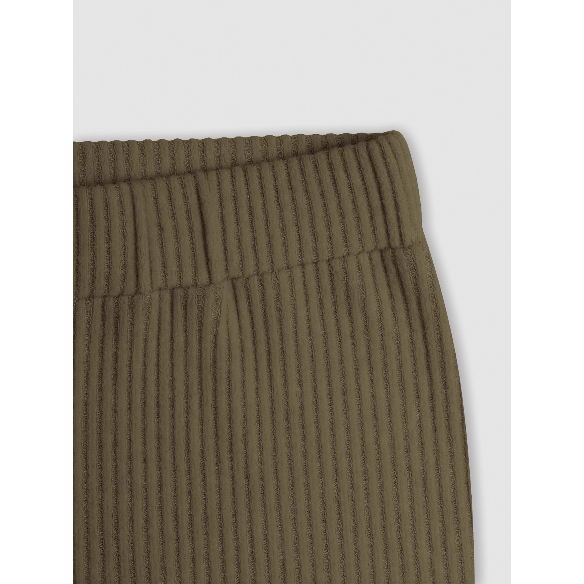 Set maglia pantaloni a coste verde