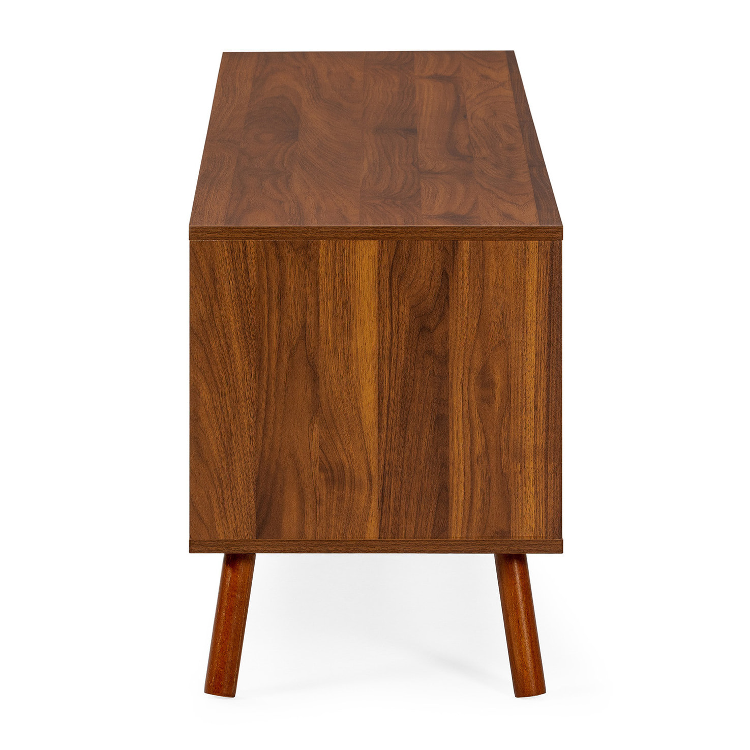 Mueble tv Canadá 4 puertas efecto Nogal