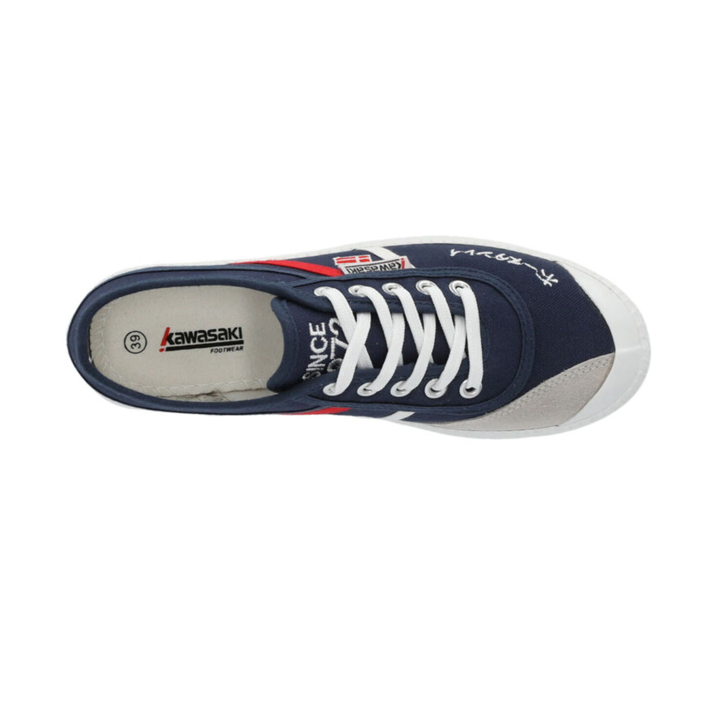 Zapatillas Sneaker Unisex - KAWASAKI Signature Canvas Shoe K202601-ES 2002 Navy