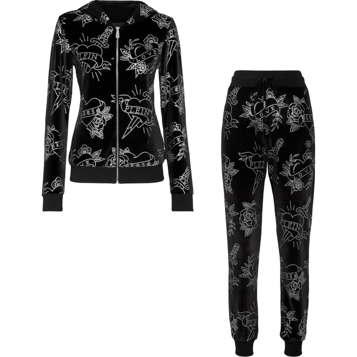 PHILIPP PLEIN Chándal: top y pantalón LOVE