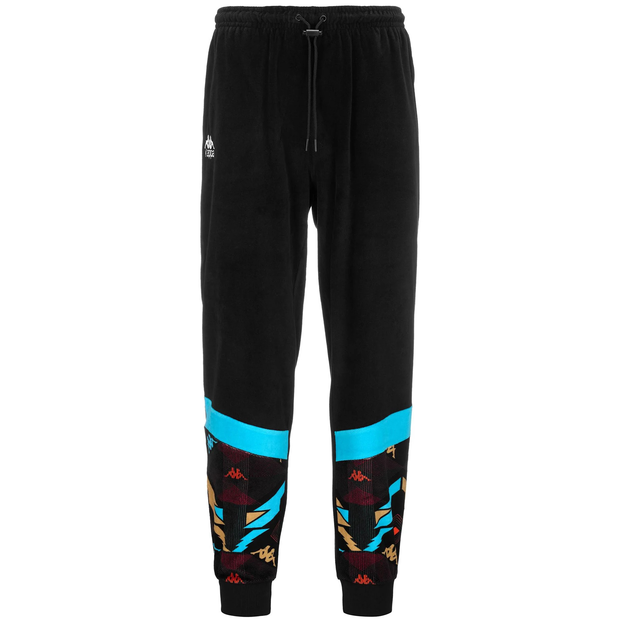 Kappa - Pantaloni Uomo Nero - Heritage Pevio