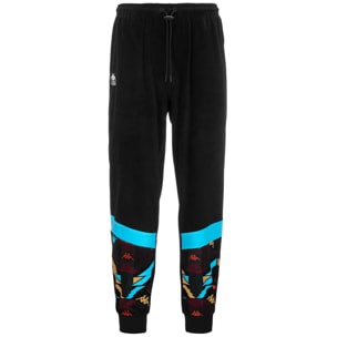 Kappa - Pantaloni Uomo Nero - Heritage Pevio