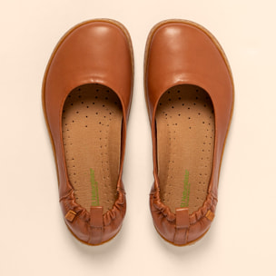Bailarinas N5912 SOFT NAPPA CUERO/ ORIGEN color Cuero