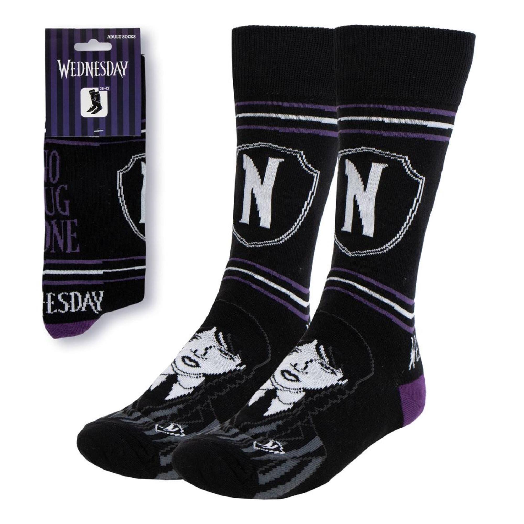 Calcetines diseño logo wednesday