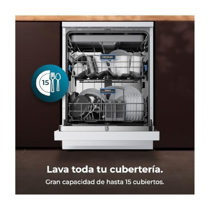 Cecotec Lavastoviglie 60 cm Bolero Aguazero 6210 D