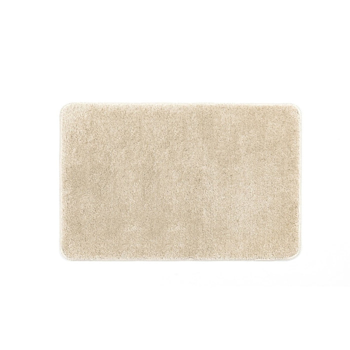 Vision 50x80 cm tapis de salle de bain en polyester, beige (SATDPREDBE)