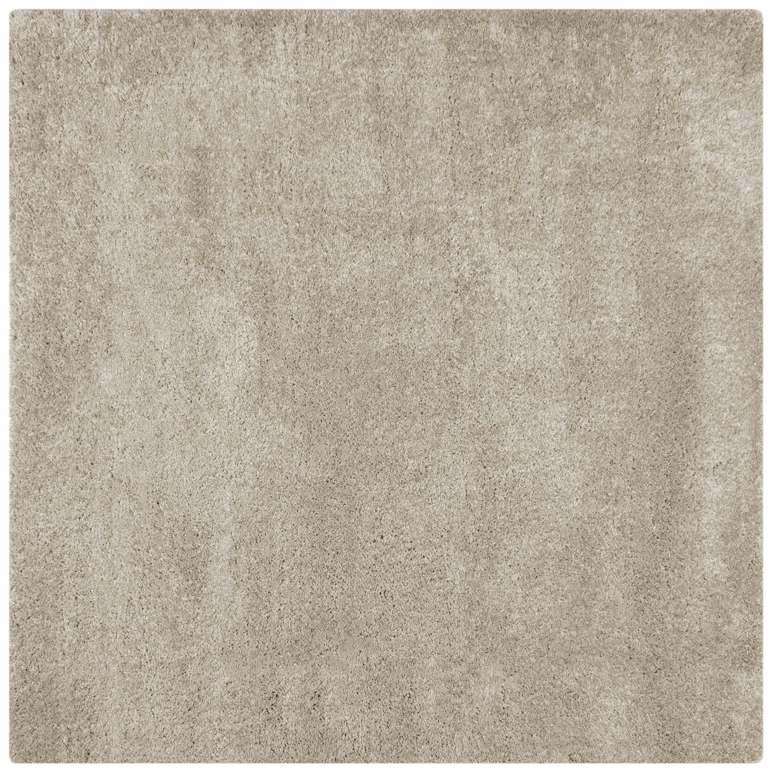 Tapis carré PLUME Beige