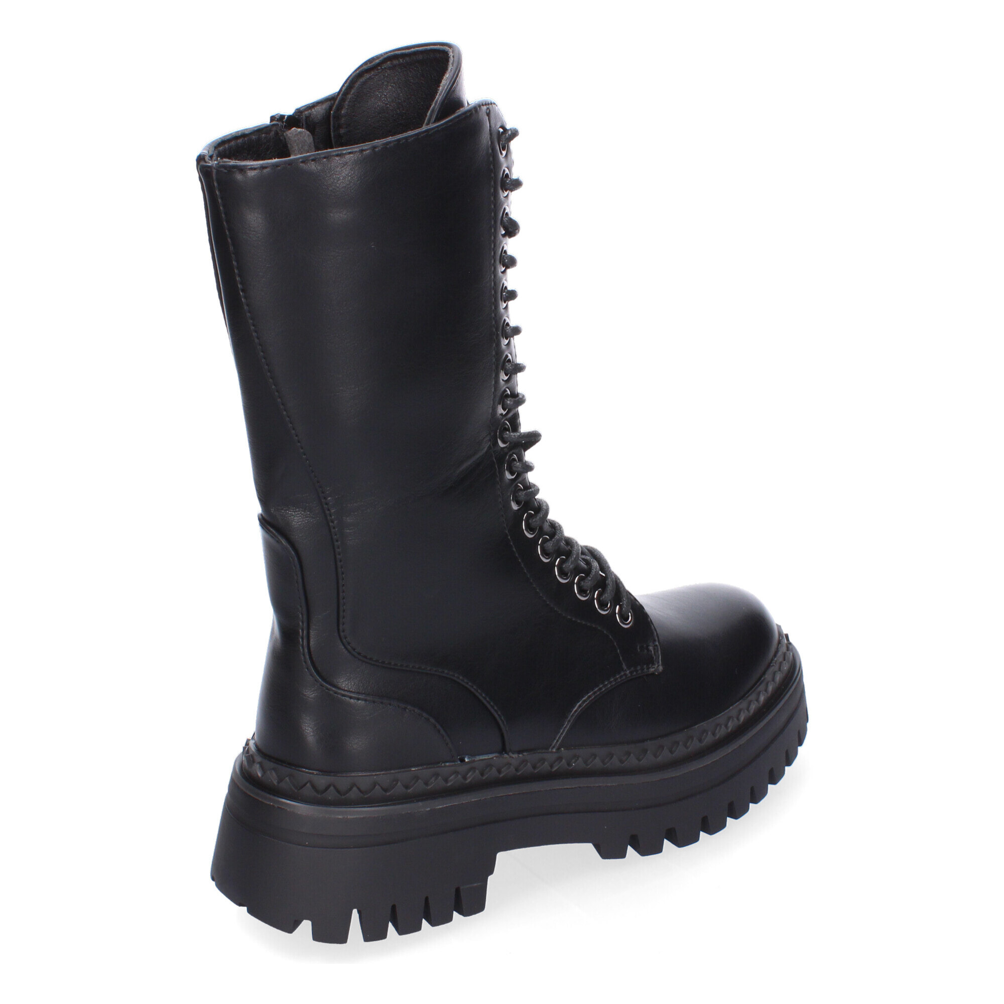 Bota de Mujer Estilo Militar, Comodos y Elegantes, Suela Dentada