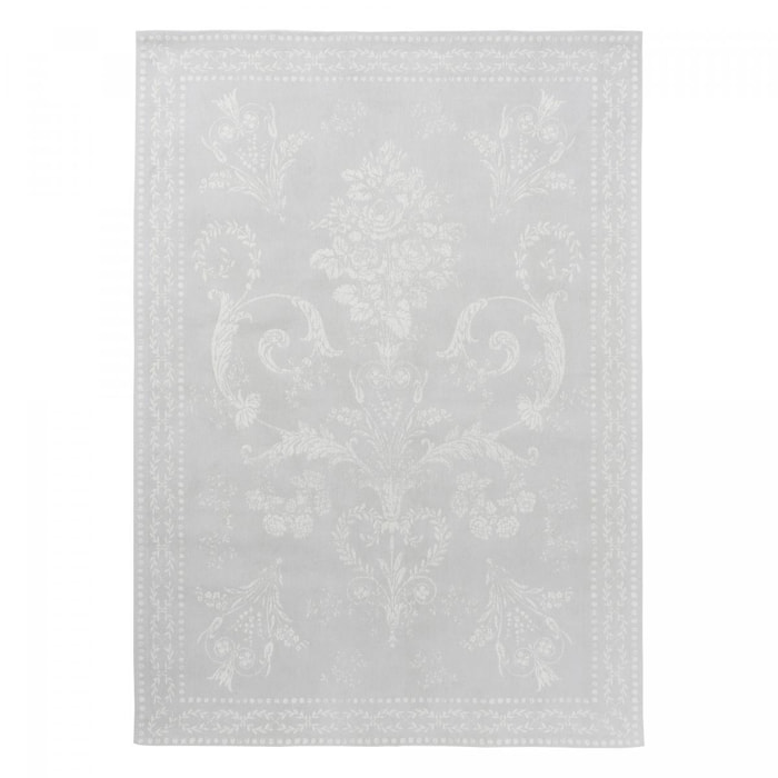 Tapis salon et chambre fait main en coton motif floral ECLATANT