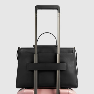 Piquadro Borsa modello satchel in pelle porta pc con protezioni antiurto e RFID