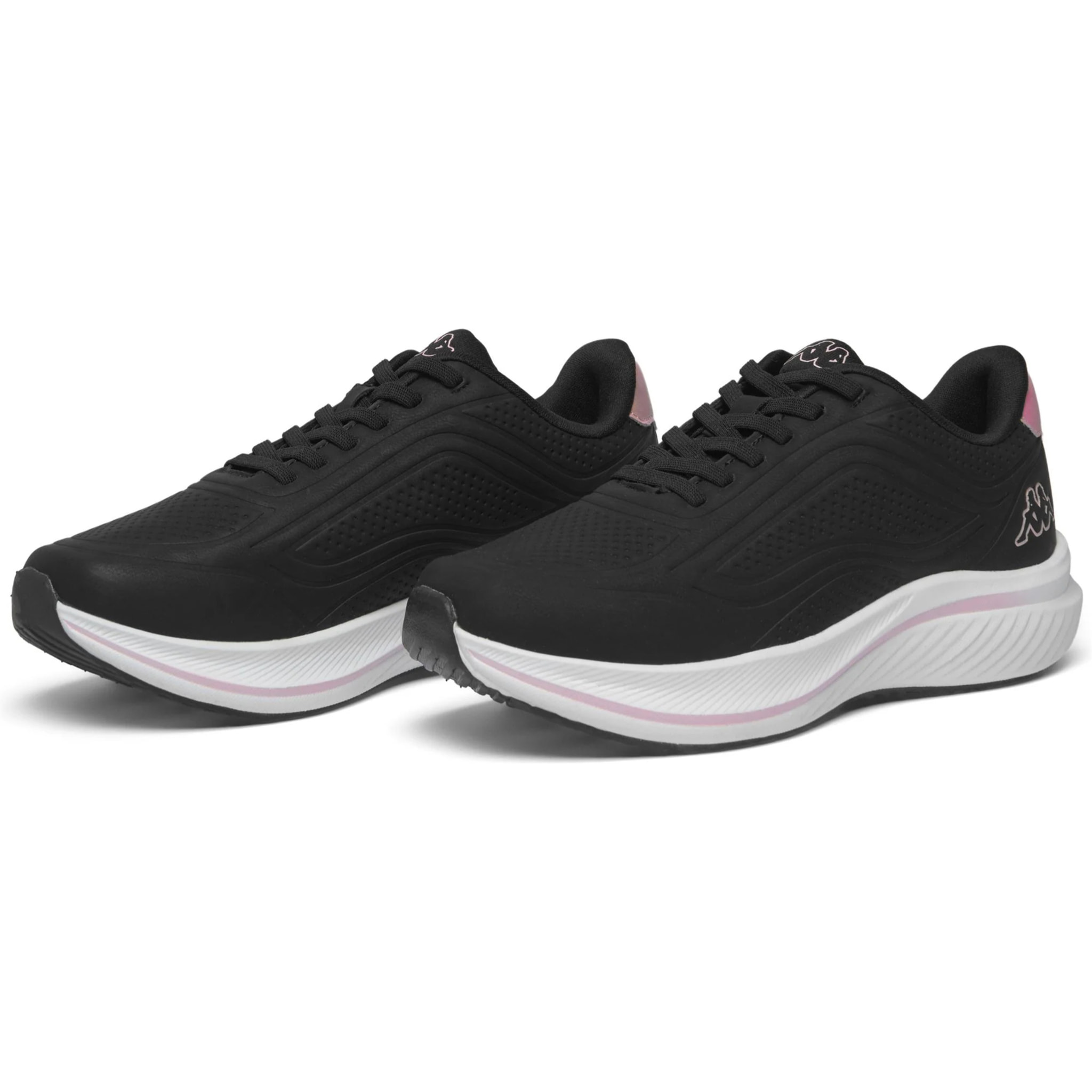 Kappa - Sneakers Donna Nero - Logo Malkween Pu
