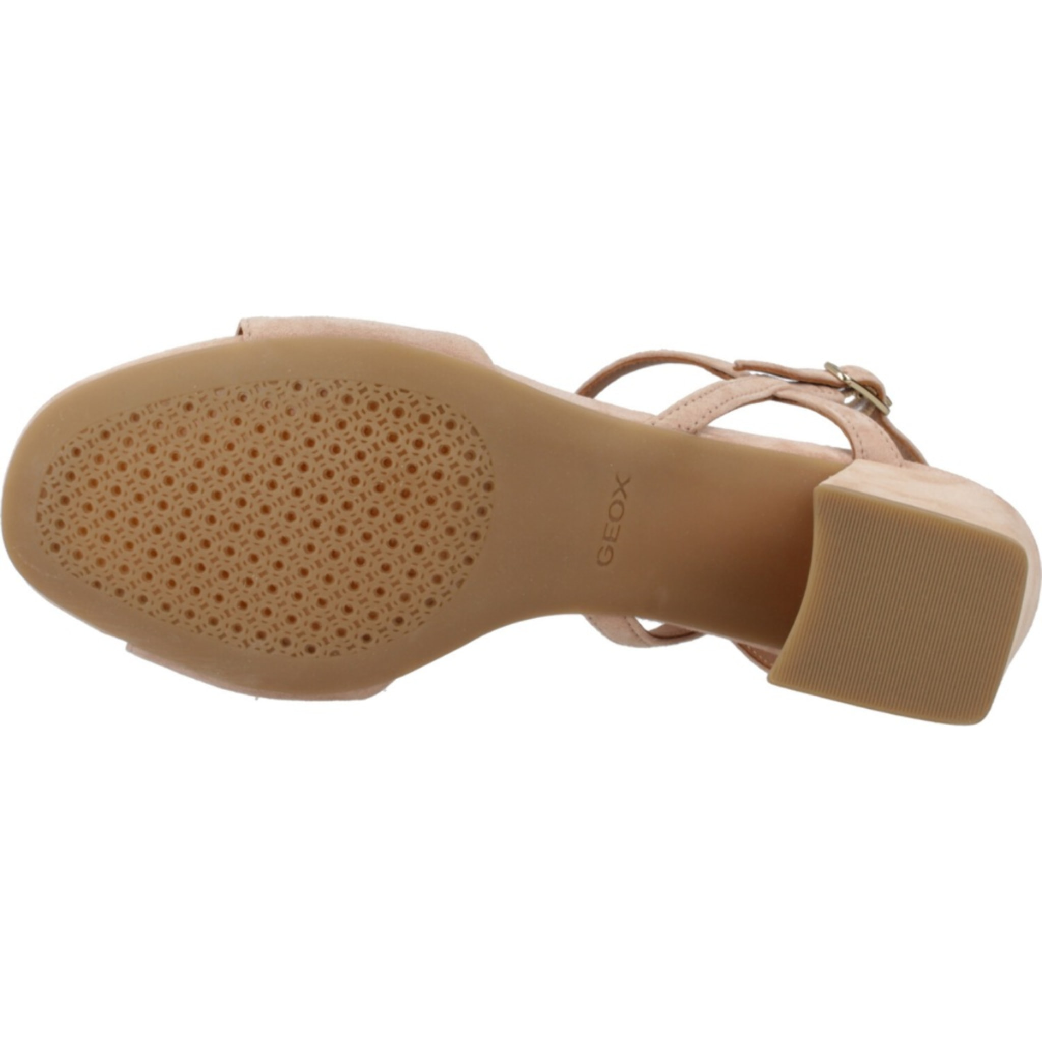 Sandalias tacón Mujer de la marca GEOX  modelo D NEW ERAKLIA 50 Beige