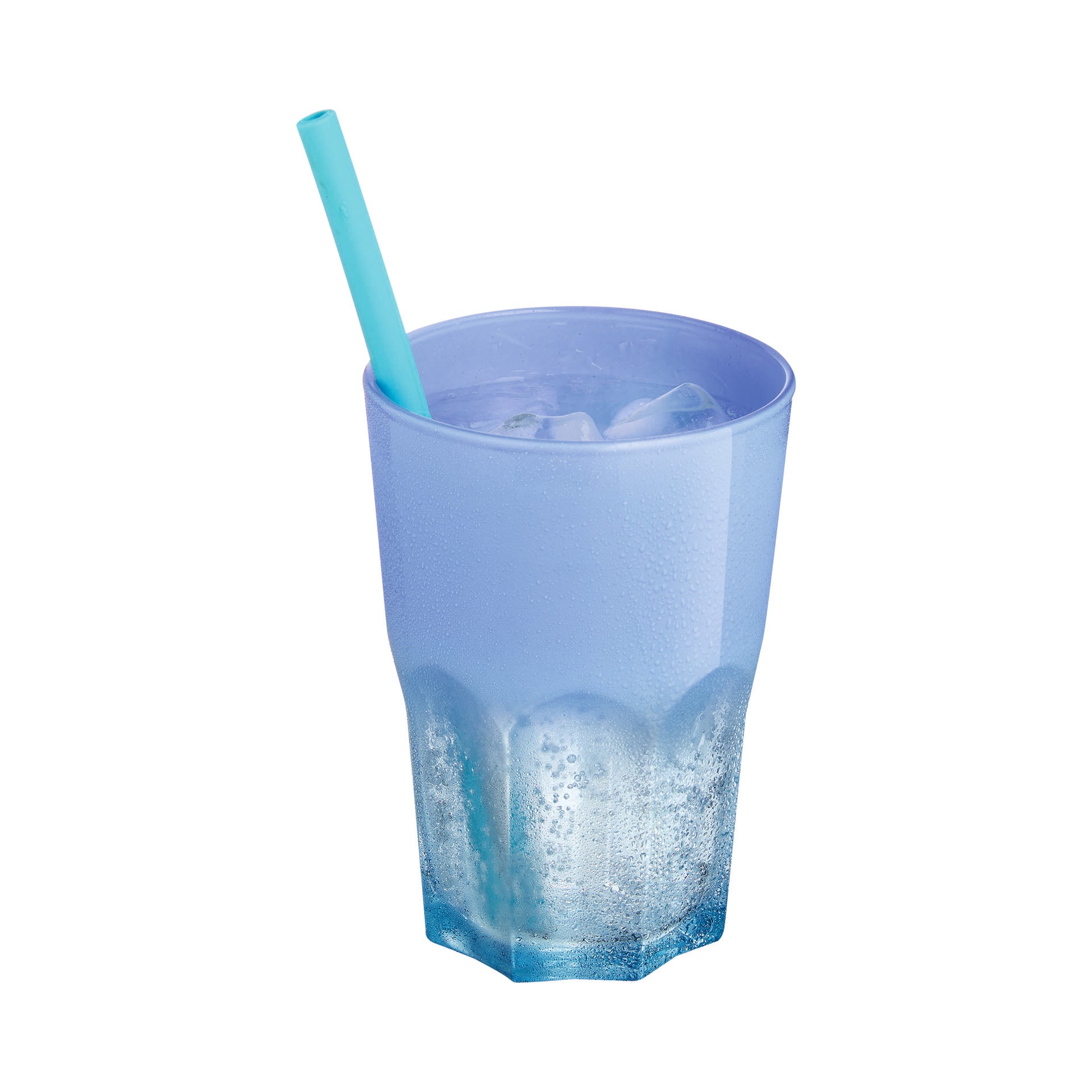 6 verres à eau 40 cl bleus - Summer Pop - Luminarc