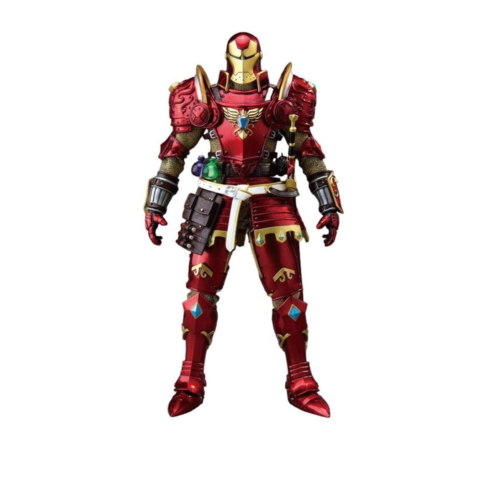 Marvel Action Figure Iron Man Cavaliere Medievale 20 Cm 1/9 Beast Kingdom Toys