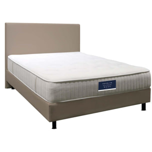 Matelas 160x200, ressort ensachés, ferme, H28