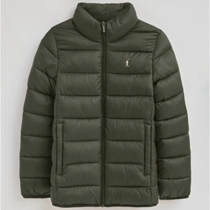 Chaqueta Salma Embroidery verde bosque con logo Rigby Go