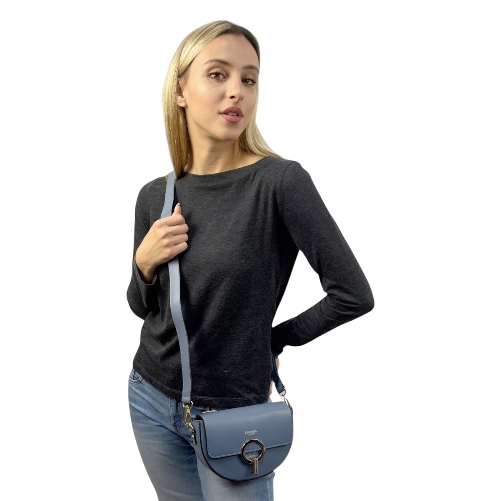 Bolso Cruzado Cheval Firenze Ambra Azure