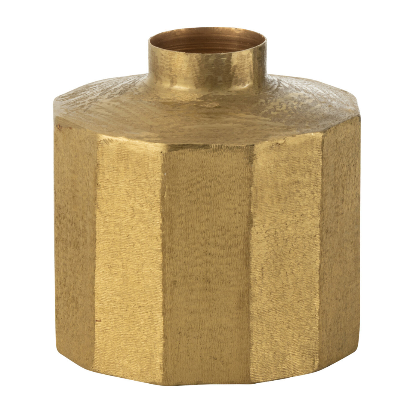 J-Line vase Carré - métal - or - small - Ø 30 cm