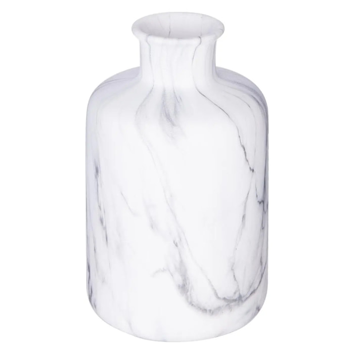 Vase marbre "Suite 54" blanc H18cm
