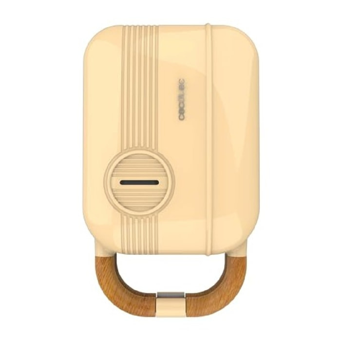 Cecotec Macchina per sandwich Rock'nToast Retro One Yellow