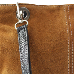 Chicca Borse Borsetta Pochette Cuoio