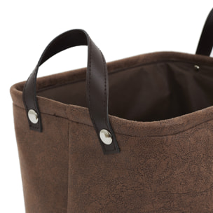 Panier Imitation Cuir X3