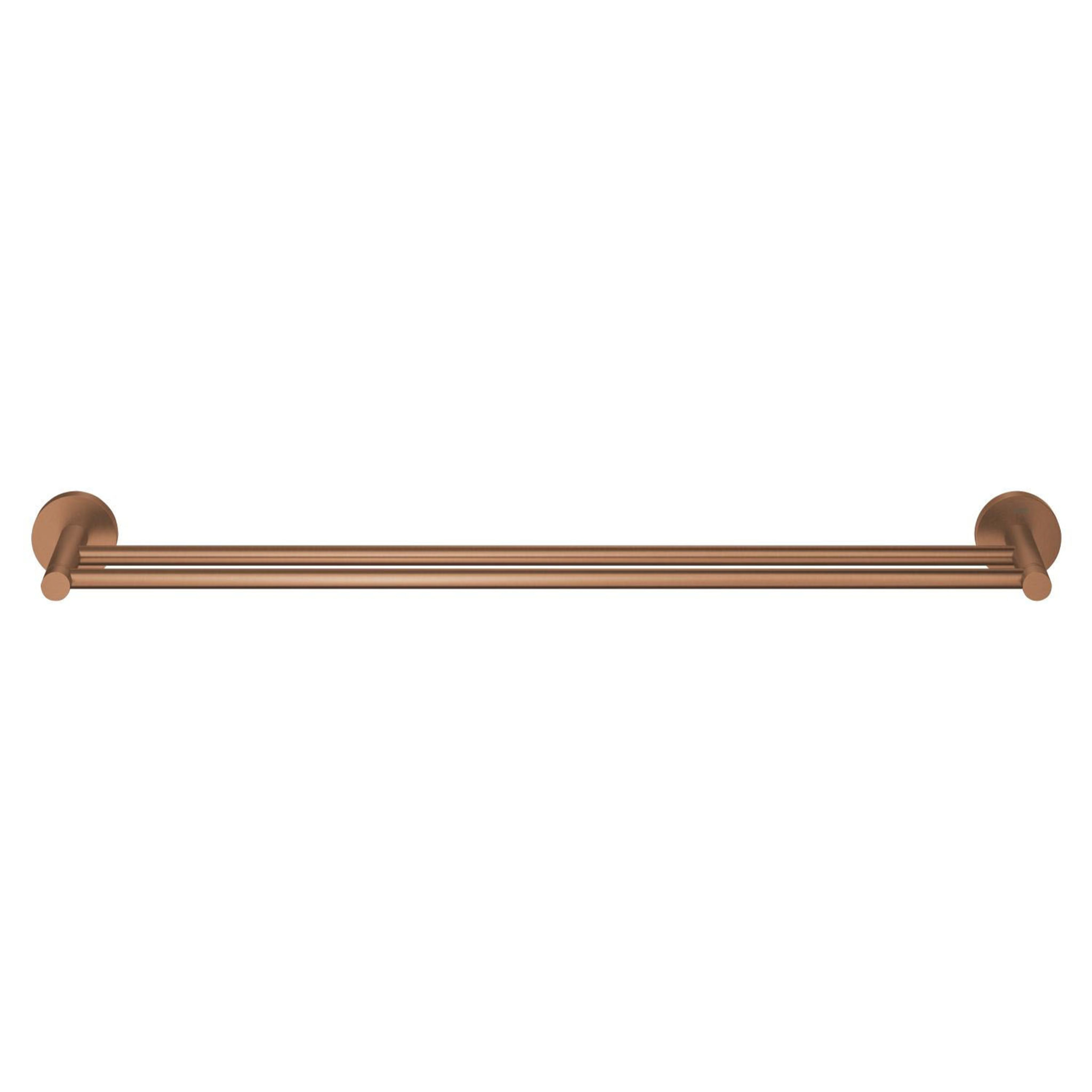 Double barre porte-serviettes - Warm Sunset brossé