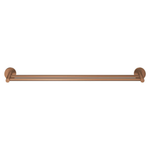 Double barre porte-serviettes - Warm Sunset brossé